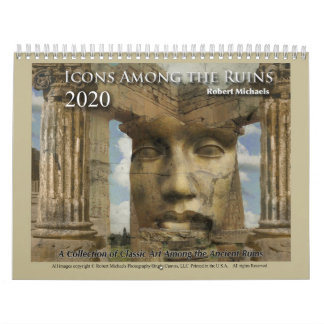 ICONS AMONG THE RUINS - 2020 Wall Calendar