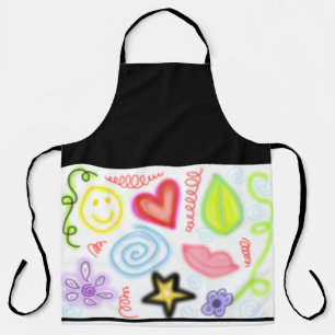 icons fun style apron