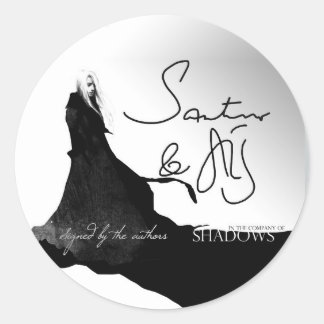 ICoS bookplate, signed by authors Classic Round Sticker