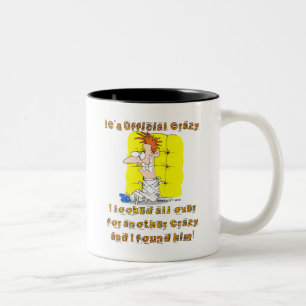 ICrazy Two-Tone Coffee Mug