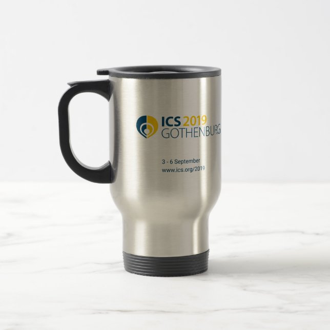 ICS 2019 Gothenburg Travel Mug (Left)