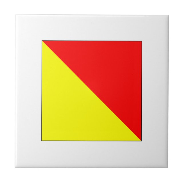ICS Flag O Tile (Front)