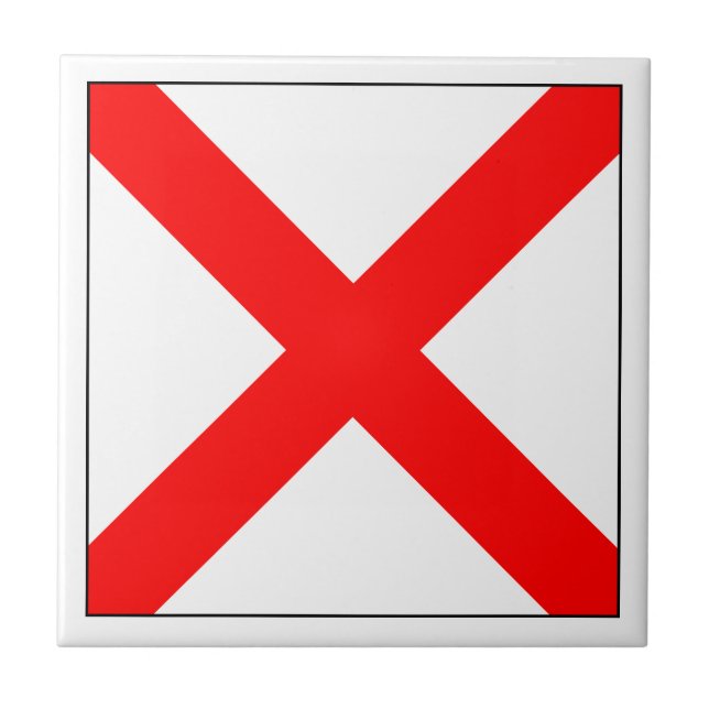 ICS Flag V Tile (Front)
