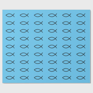Icthus Fish Wrapping Paper