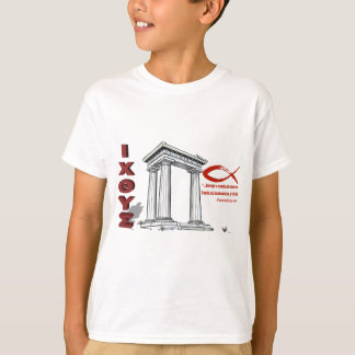 Icthys with Bible quote T-Shirt