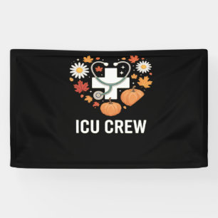 icu crew Classic T-Shirt Banner