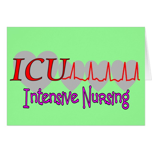 ICU INTENSIVE Nursing  Unique Gifts (Front Horizontal)