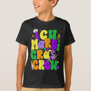 Icu Mardi Gras Crew Nurse Funny Carnival Party Men T-Shirt