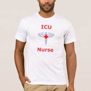 ICU Nurse - Caduceus T-Shirt