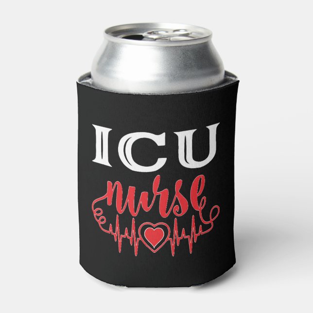 ICU Nurse Can Cooler (Can Front)