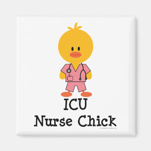 ICU Nurse Chick Magnet