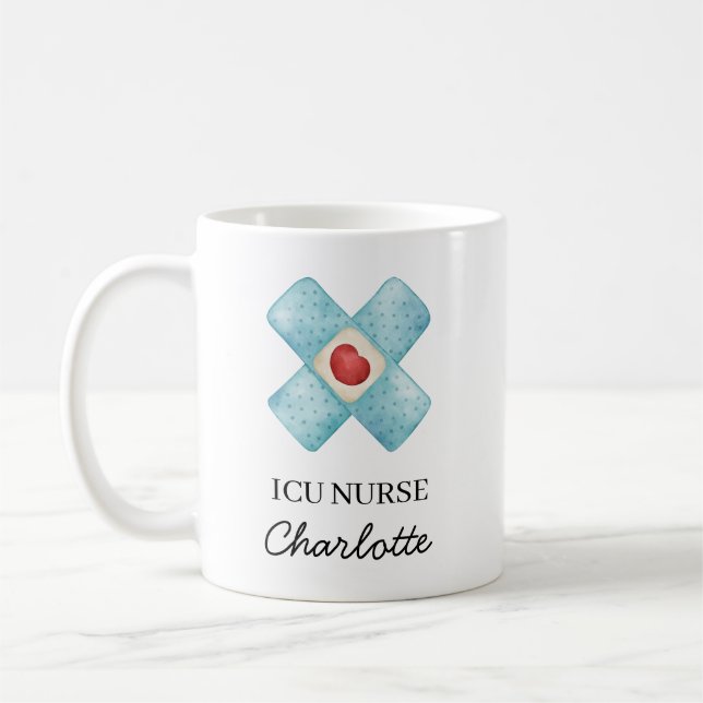 ICU Nurse Coffee Mug (Left)