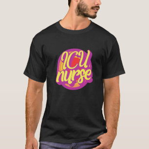 ICU Nurse Cottagecore Butterfly Intensive Care Nur T-Shirt
