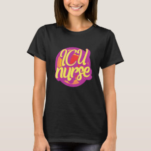 Icu Nurse Cottagecore Butterfly Intensive Care Nur T-Shirt