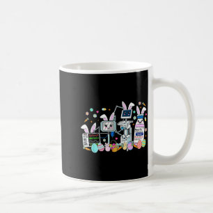 ICU Nurse Easter Day CRNA Nurse Pharmacology Bunny Coffee Mug