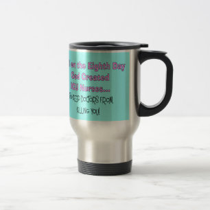 ICU Nurse Funny Gifts Travel Mug