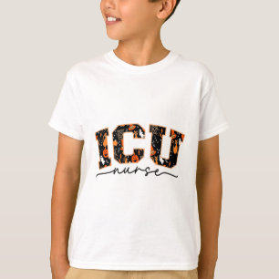 Icu Nurse Halloween Critical Care Ccu Intensive Ca T-Shirt
