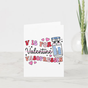 Icu Nurse Valentine Pressure Is On Emergency Room Card