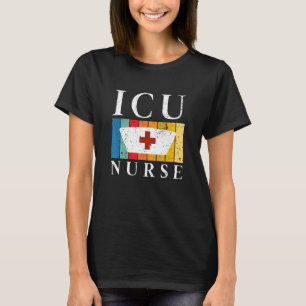 ICU Nurse Work School Nursing  Team Squad  Women T-Shirt
