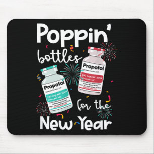 Icu Nurses New Year Eve Outfits Pn Bottles Cu Er N Mouse Mat