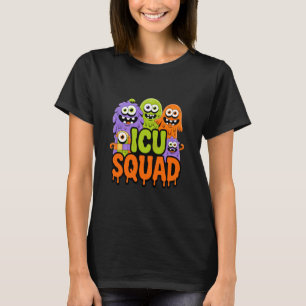 ICU Squad Cute Cyclops Monster Halloween Costume T-Shirt