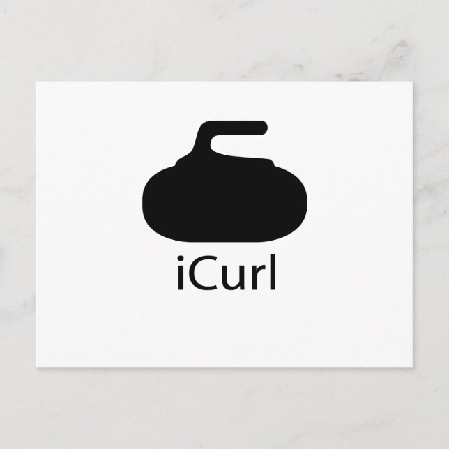 iCurl Postcard (Front)