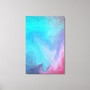 Icy Artefacts Canvas Print