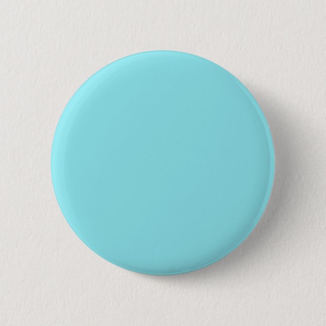 Icy Blue 6 Cm Round Badge (Front)