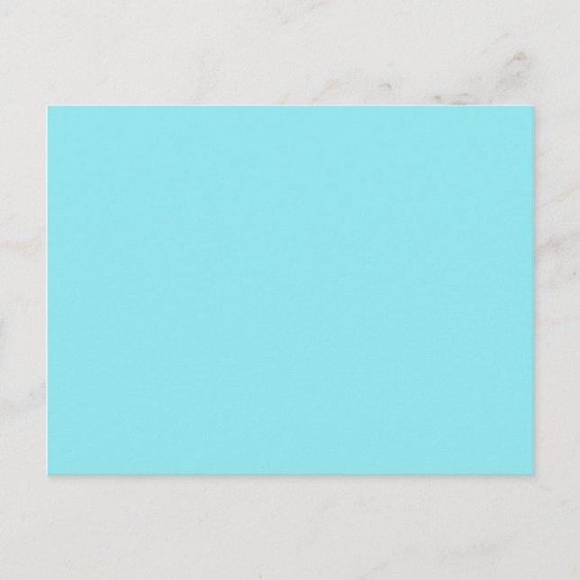 Icy Blue Postcard (Front)