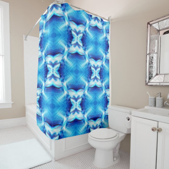 Icy Butterflies....... Shower Curtain (In Situ)