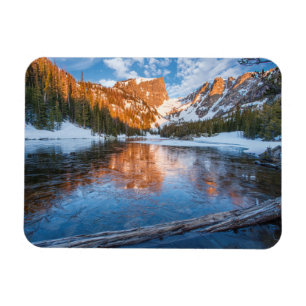 Icy Dream Lake Magnet