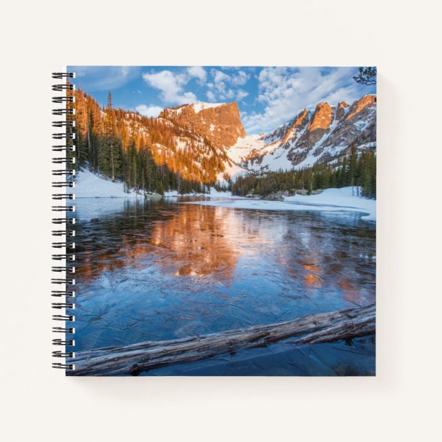 Icy Dream Lake Notebook (Front)