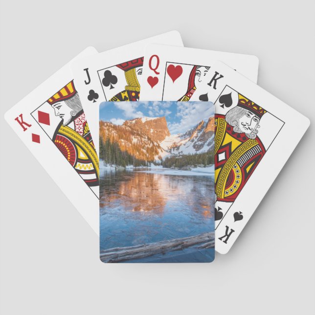 Icy Dream Lake Playing Cards (Back)