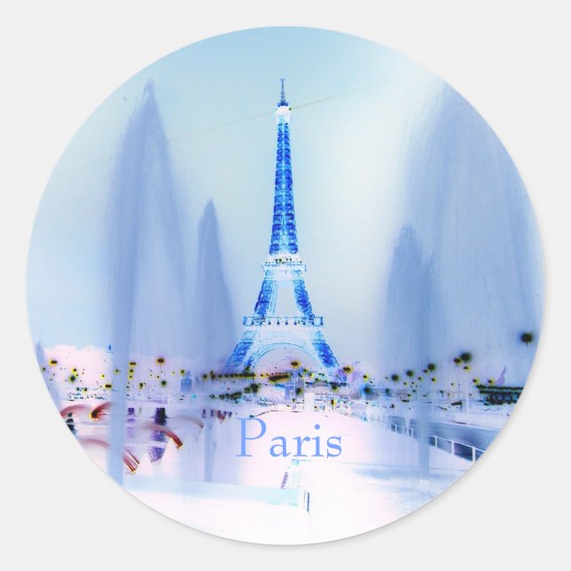 "ICY Eiffel" Sticker (Front)