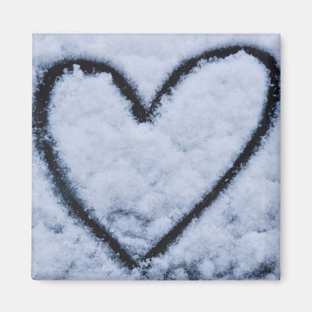 Icy Heart Magnet (Front)