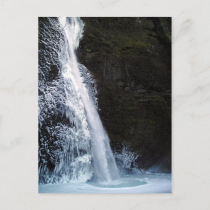 Icy Horsetail Falls Postcard