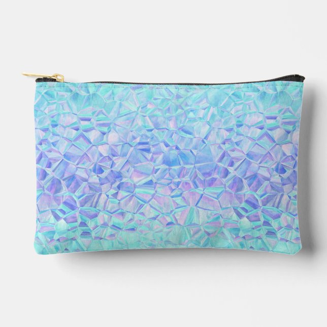 icy iridescence : accessory pouch (Front)