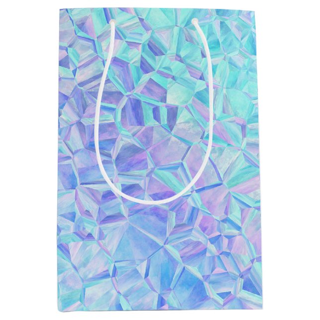 icy iridescence : medium gift bag (Front)