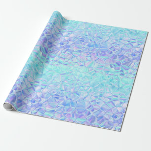 icy iridescence : wrapping paper
