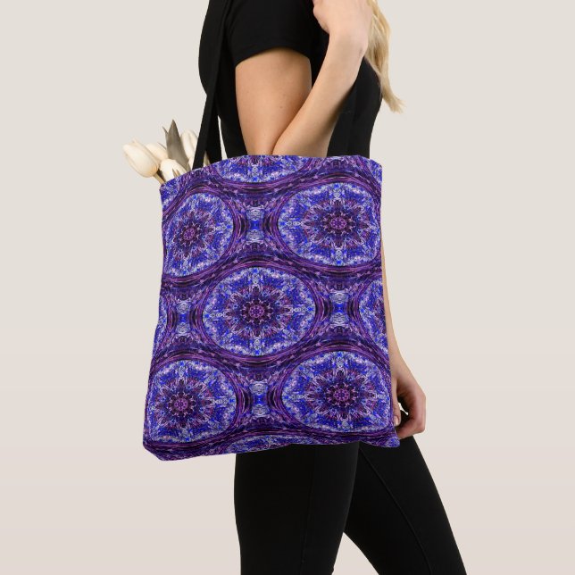 Icy Mandalas..... Tote Bag (Close Up)