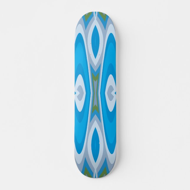 Icy Mirage Reflection Skateboard (Front)