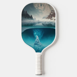 Icy Mountain View Pickleball Paddle