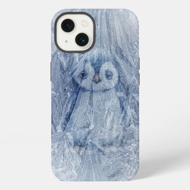 Icy Penguin  iPhone Case (Back)