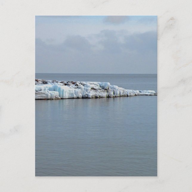Icy Shore Postcard (Front)
