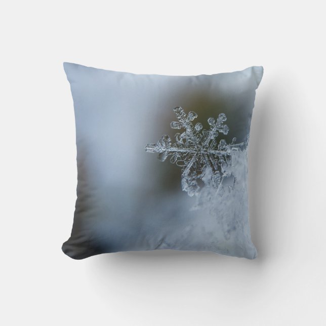 Icy Snowflake Cushion (Front)