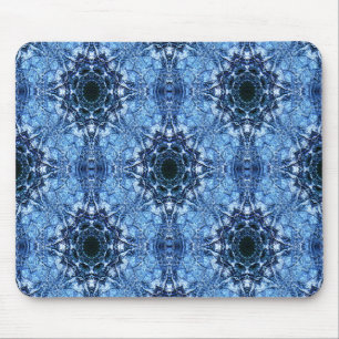 Icy Snowflakes.. Mouse Mat