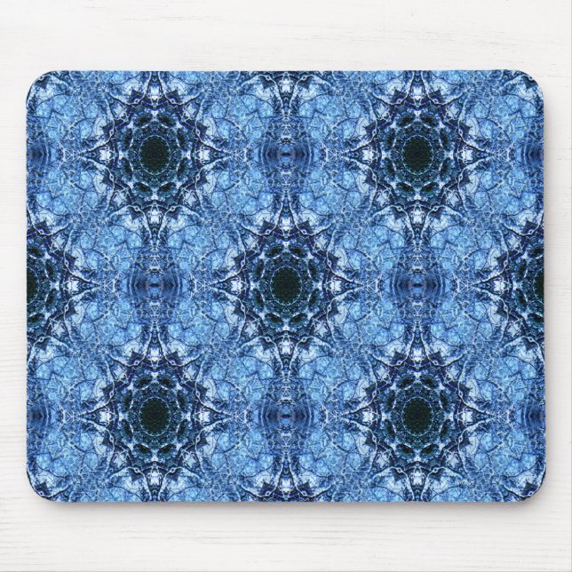 Icy Snowflakes.. Mouse Mat (Front)