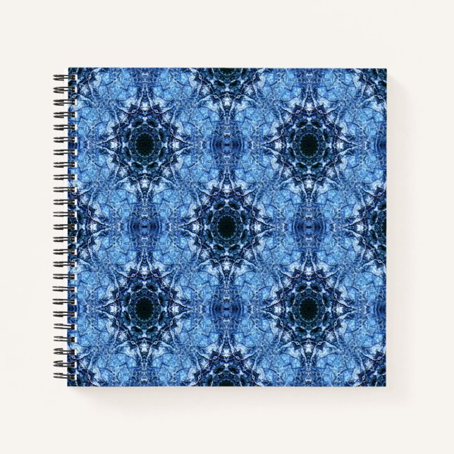 Icy Snowflakes Notebook (Front)
