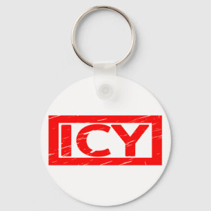Icy Stamp Key Ring
