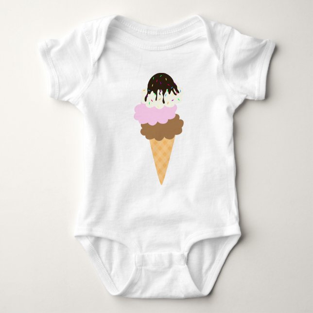 Icy Sweetness Baby Bodysuit (Front)